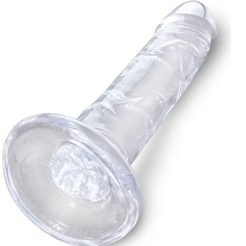 KING COCK – CLEAR REALISTIC PENIS 15.5 CM TRANSPARENT