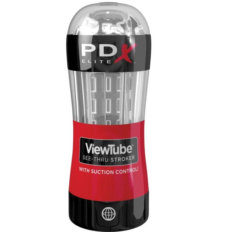PDX ELITE – STROKER VIEWTUBE MASTURBATOR CONTROL TRANSPARENT STIMULATING WAVES