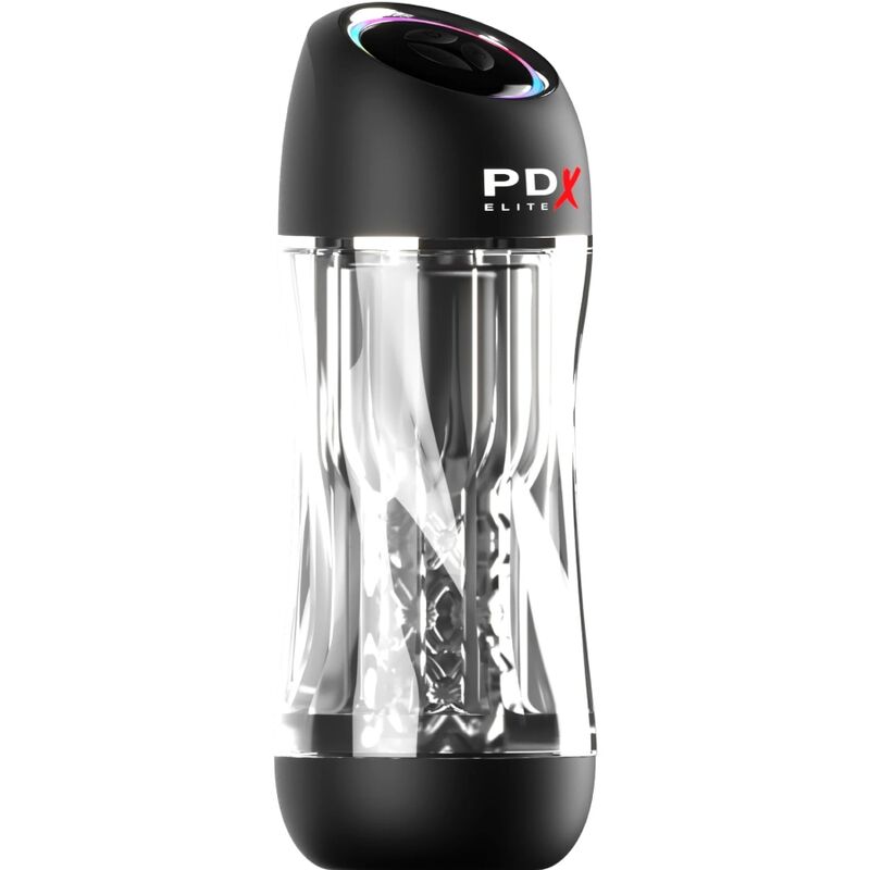 PDX ELITE – STROKER VIEWTUBE PRO VIBRATOR TRANSPARENT