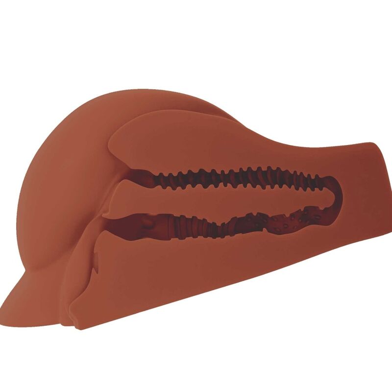 PDX PLUS - PERFECT ASS XL DOUBLE ENTRY BROWN MASTURBATOR - Image 3