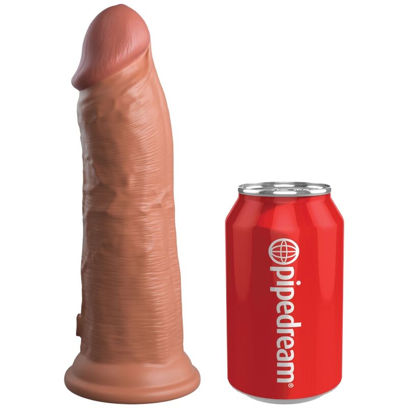 KING COCK – ELITE REALISTIC SILICONE DILDO 20.3 CM CARAMEL