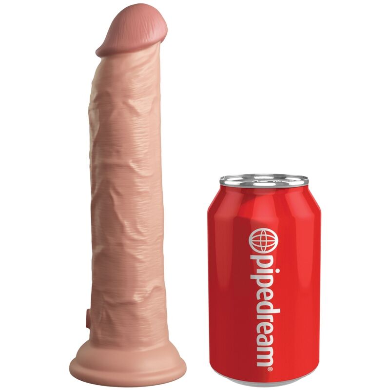 KING COCK – ELITE REALISTIC DILDO VIBRATOR  SILICONE REMOTE CONTROL 23 CM