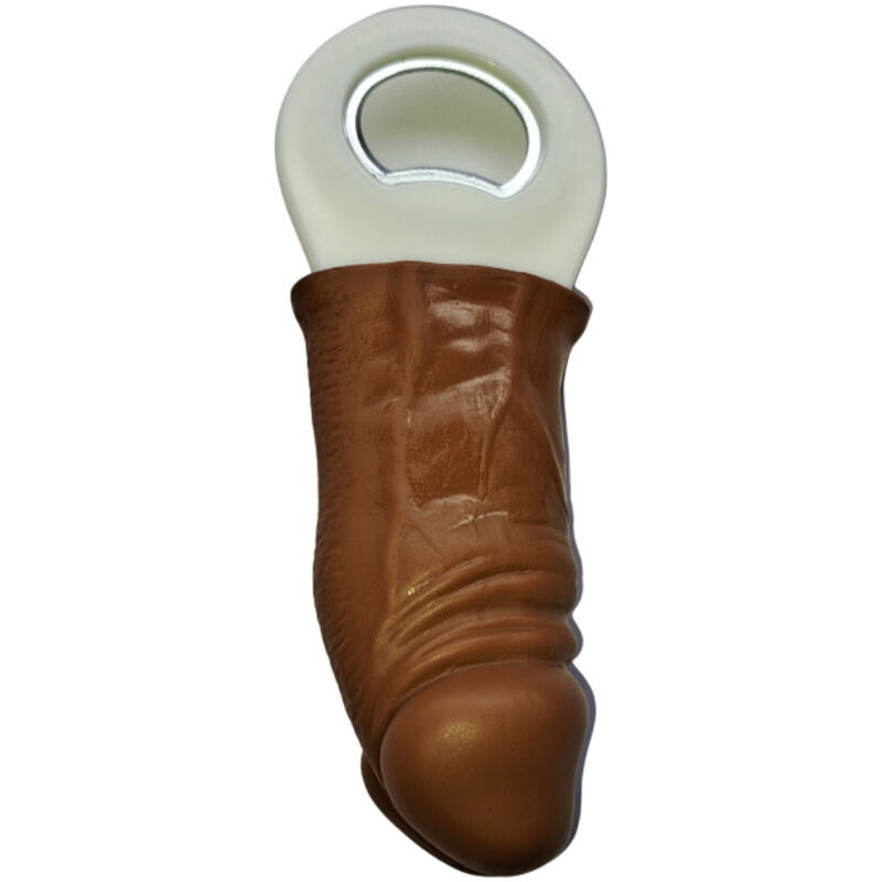 DIABLO PICANTE – BROWN RUBBER PENIS SHAPED OPENER