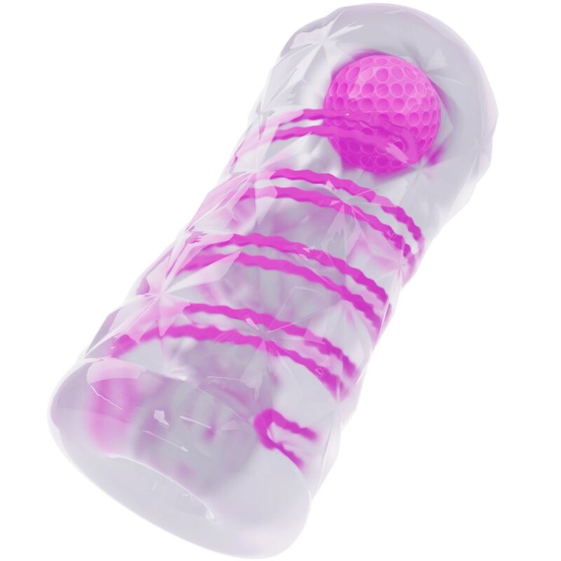 PRETTY LOVE – FANTASY MALE MASTURBATOR WITH INTERNAL SPIRAL AND TRANSPARENT BALLS
