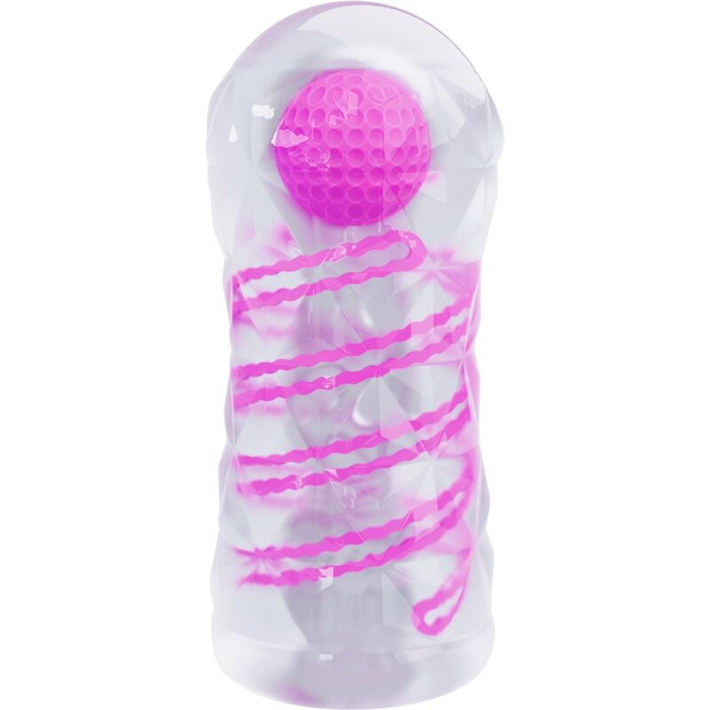PRETTY LOVE – FANTASY MALE MASTURBATOR WITH INTERNAL SPIRAL AND TRANSPARENT BALLS