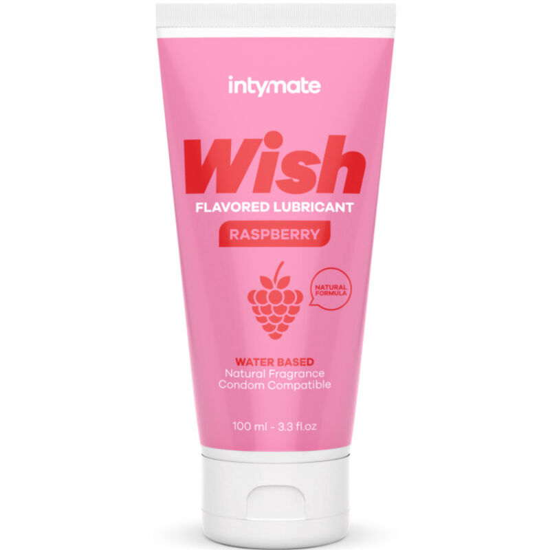 INTIMATELINE INTYMATE – WISH RASPBERRY FLAVORED LUBRICANT 100 ML