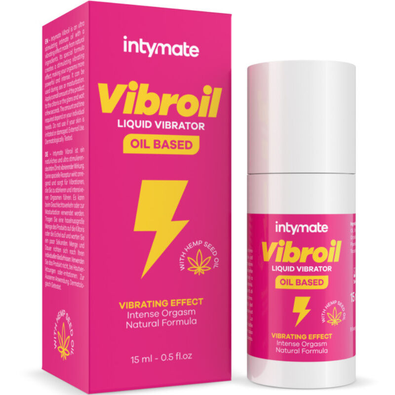 INTIMATELINE INTYMATE – VIBROIL INTIMATE OIL FOR HER VIBRATING EFFECT 15 ML