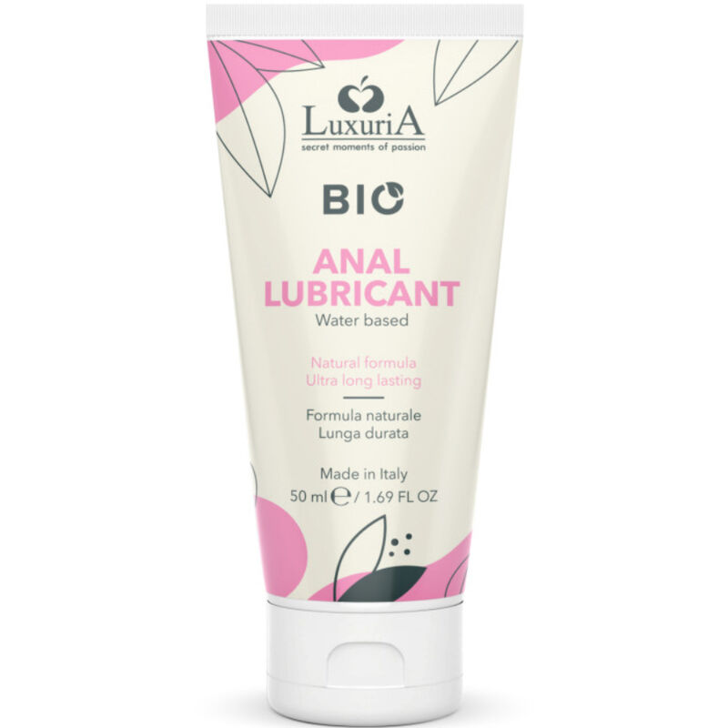 INTIMATELINE – LUXURIA BIO ANAL WATER-BASED LUBRICANT 50 ML