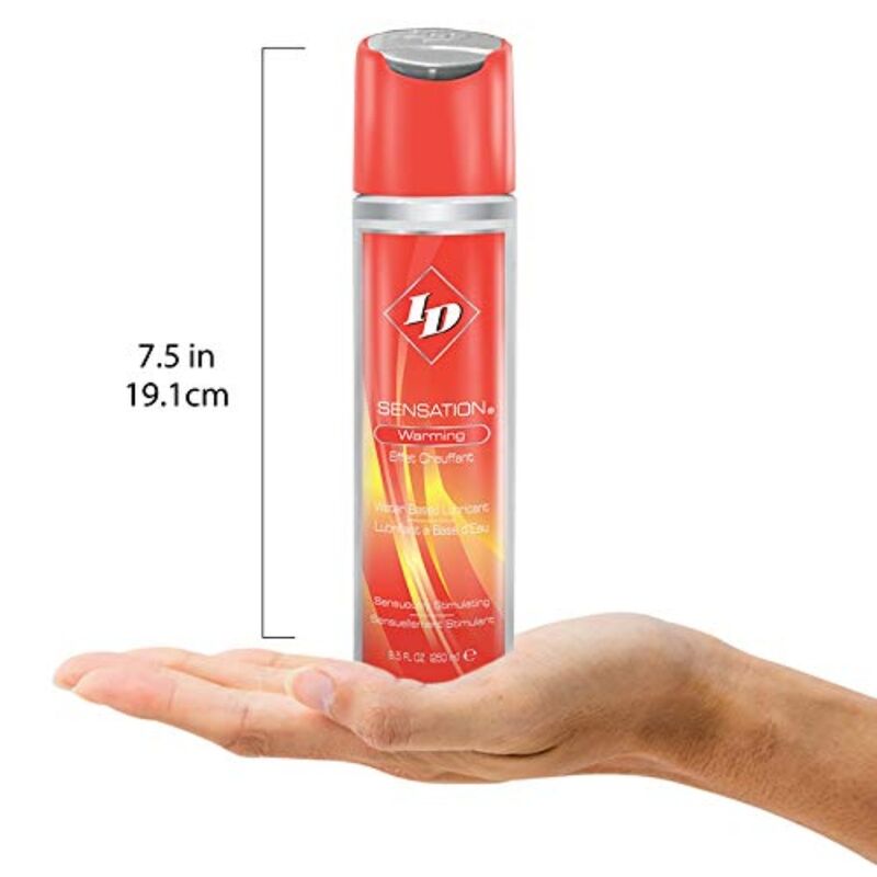 ID SENSATION – WATER BASED LUBRICANT WITH HEAT EFFECT 250 ML