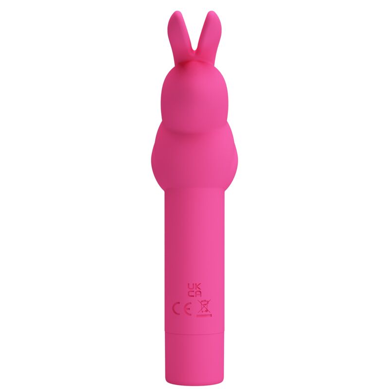 PRETTY LOVE – GERARDO FUSCHIA RABBIT SILICONE VIBRATOR