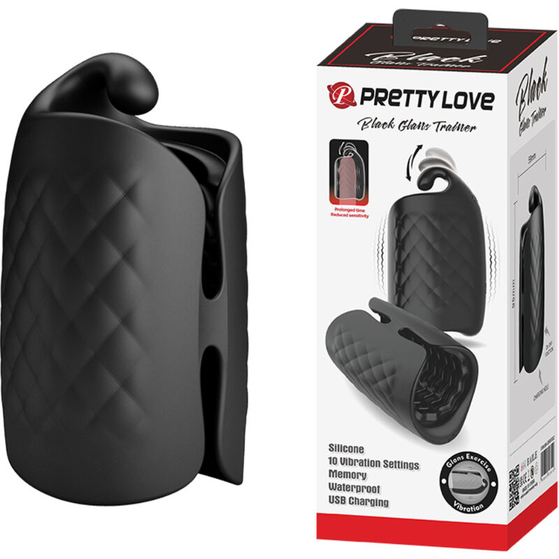 PRETTY LOVE – MANUAL MASTURBATOR FOR GLAND RECHARGEABLE VIBRATOR