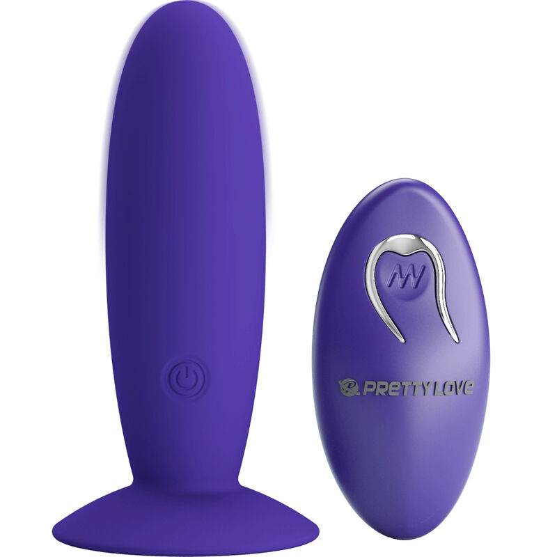 PRETTY LOVE – YOUTH PLUG ANAL VIBRATOR REMOTE CONTROL VIOLET