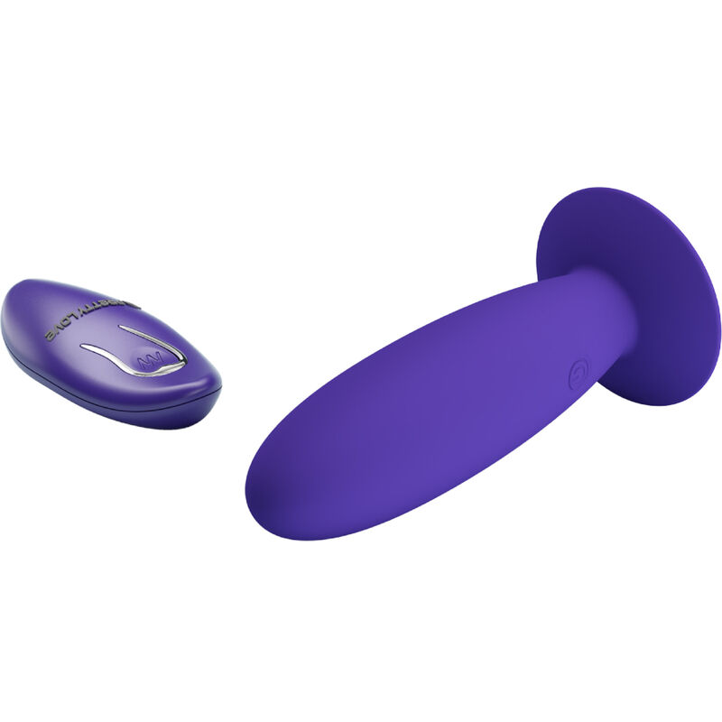 PRETTY LOVE – YOUTH PLUG ANAL VIBRATOR REMOTE CONTROL VIOLET