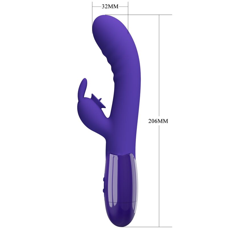 PRETTY LOVE - CERBERUS YOUTH VIOLET RABBIT VIBRATOR - Image 5