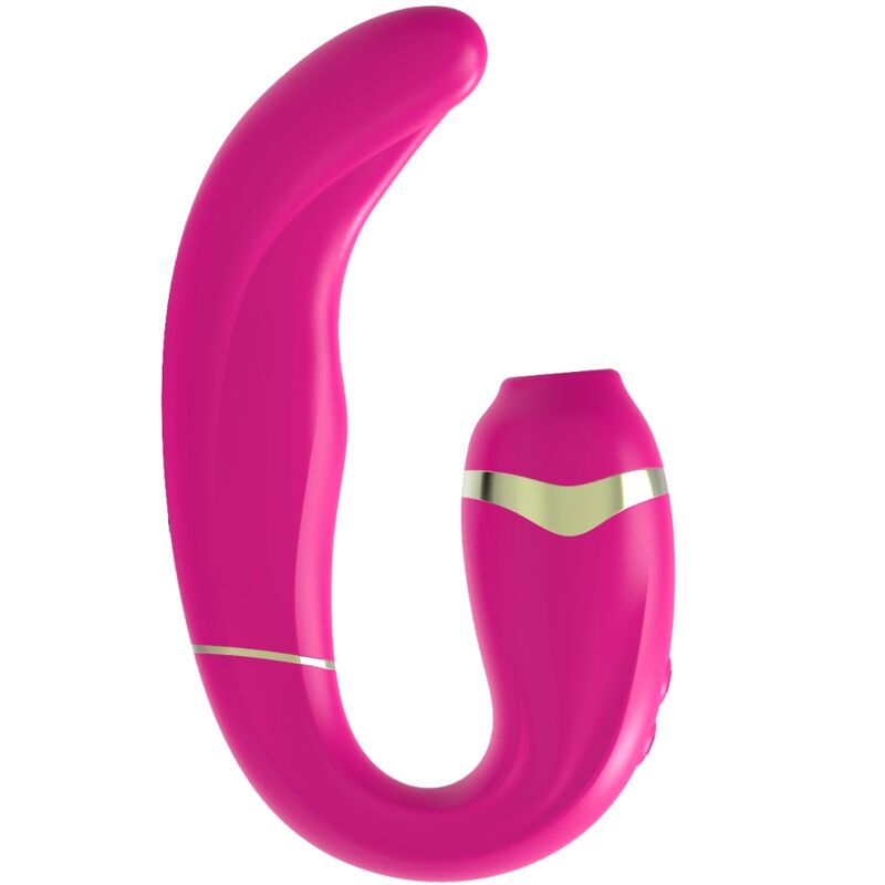 ADRIEN LASTIC – MYG CLITORIS SUCTION AND G-SPOT STIMULATOR PINK