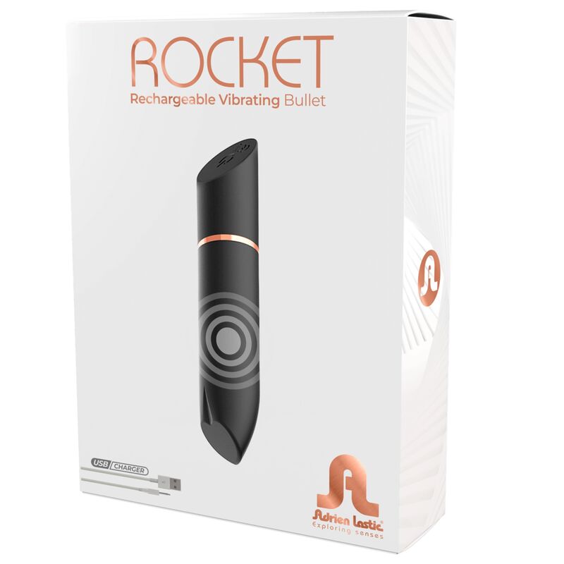 ADRIEN LASTIC - ROCKET BLACK RECHARGEABLE BULLET - Image 4