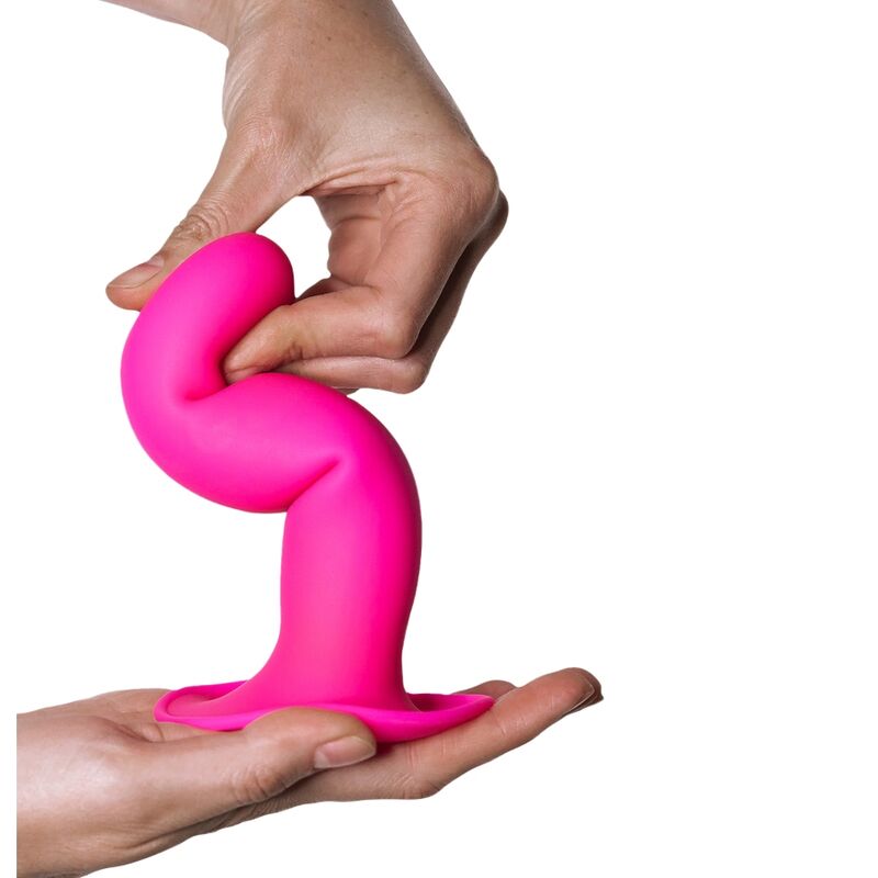 ADRIEN LASTIC – HITSENS 4 SILICONE DILDO FUCHSIA