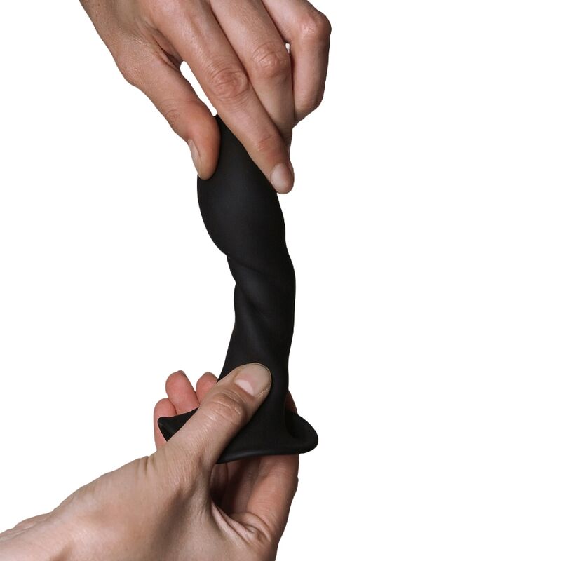 ADRIEN LASTIC – HITSENS 5 SILICONE DILDO BLACK