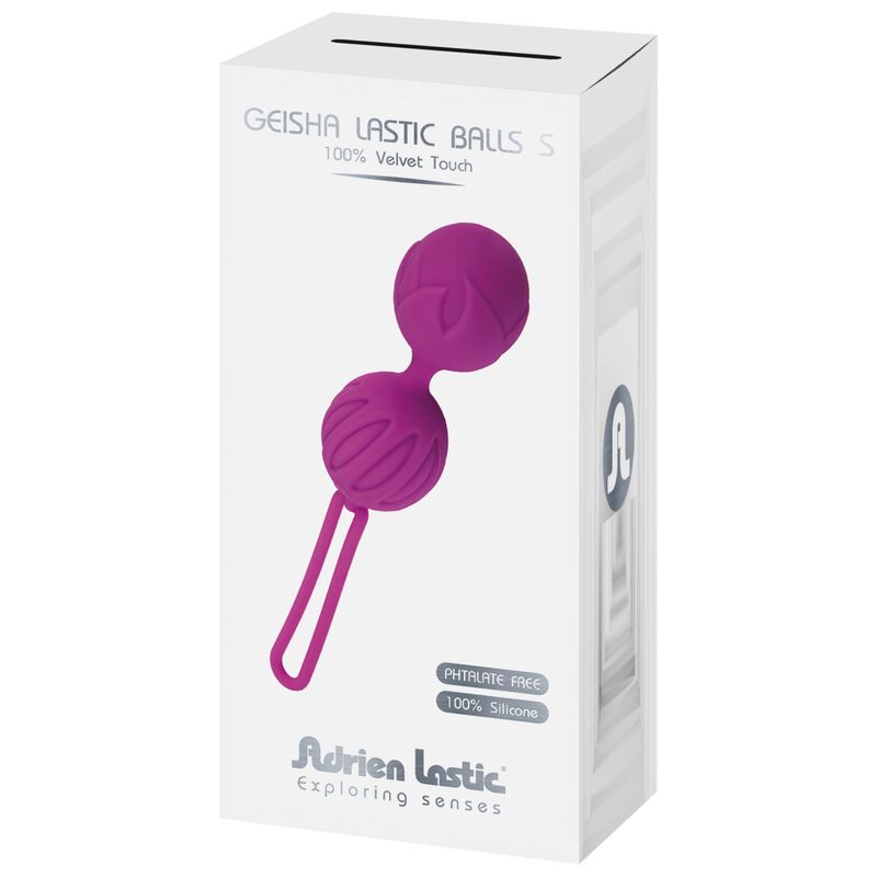 ADRIEN LASTIC – GEISHA LASTIC SILICONE BALLS SIZE S VIOLET