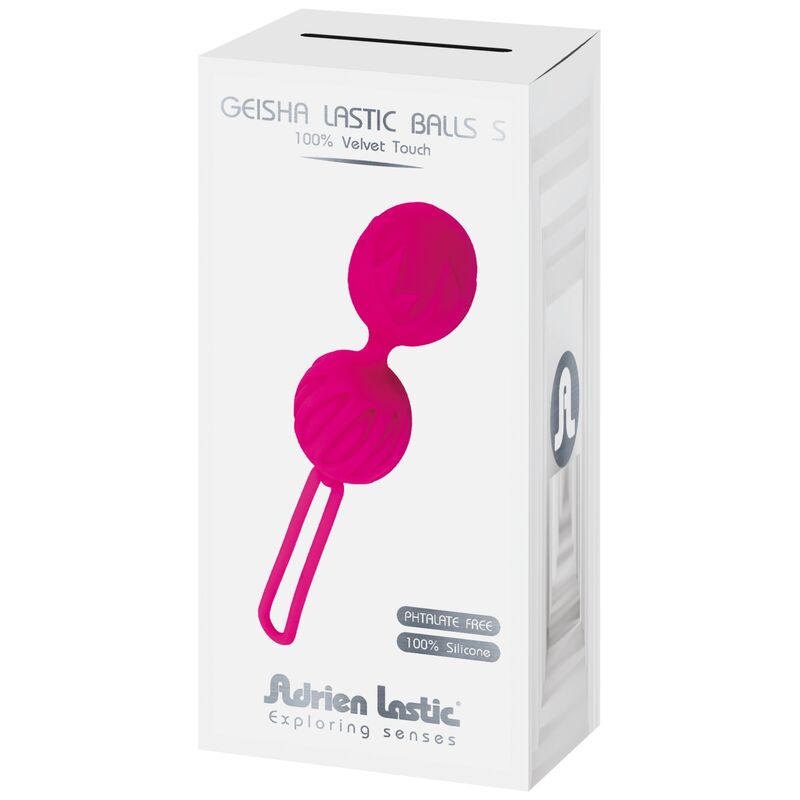 ADRIEN LASTIC – GEISHA LASTIC SILICONE BALLS SIZE S FUCHSIA