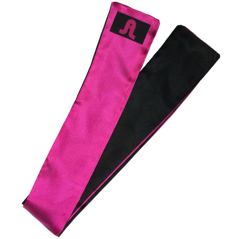 ADRIEN LASTIC – REVERSIBLE SATIN PINK/BLACK BANDAGE