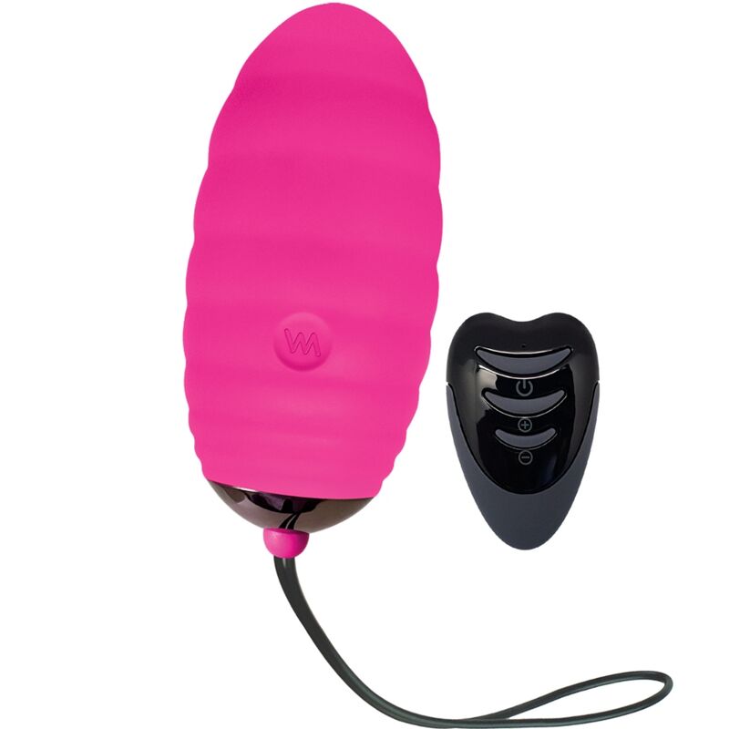 ADRIEN LASTIC – OCEAN BREEZE 2.0 RECHARGEABLE VIBRATING EGG REMOTE CONTROL PINK