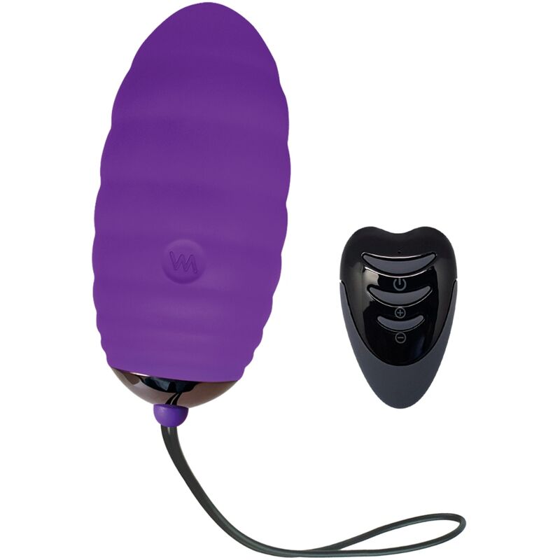 ADRIEN LASTIC – OCEAN BREEZE 2.0 RECHARGEABLE VIBRATING EGG REMOTE CONTROL VIOLET