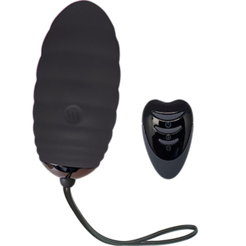 ADRIEN LASTIC – OCEAN BREEZE 2.0 RECHARGEABLE VIBRATING EGG REMOTE CONTROL BLACK