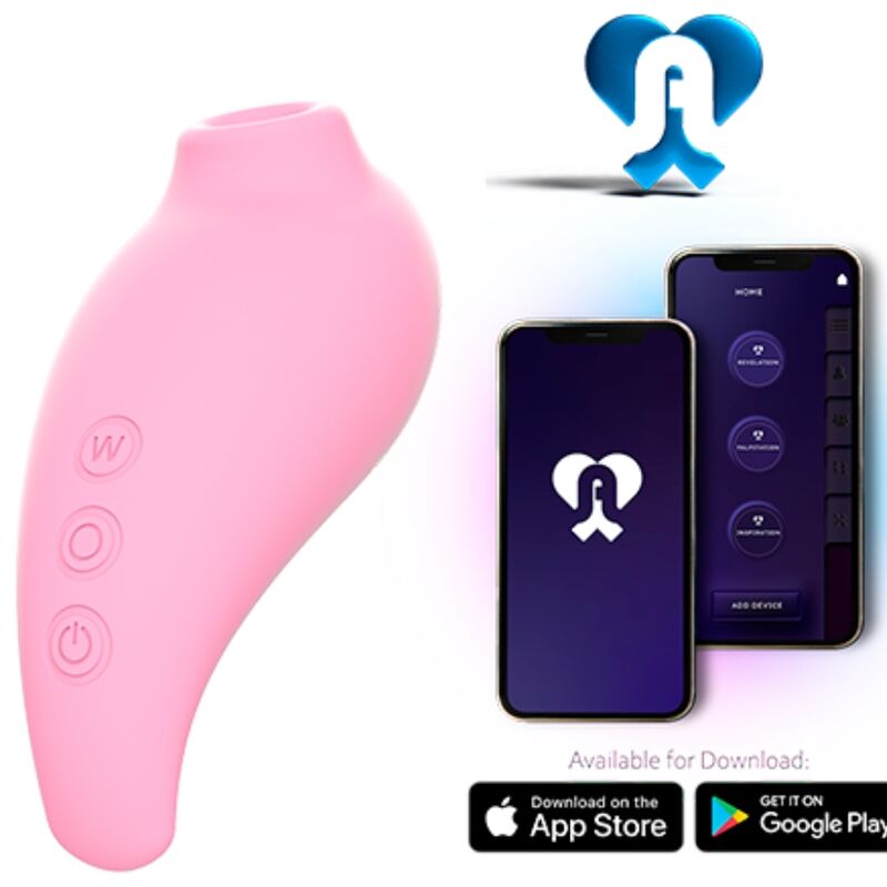 ADRIEN LASTIC – REVELATION PINK CLITORAL SUCKER – FREE APP