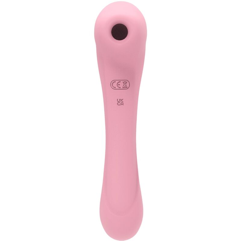 FEMINTIMATE - DAISY MASSAGER SUCTION AND VIBRATOR PINK - Image 3