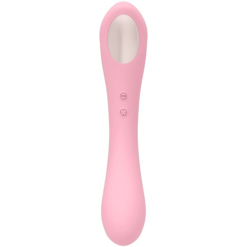 FEMINTIMATE - DAISY MASSAGER SUCTION AND VIBRATOR PINK - Image 4