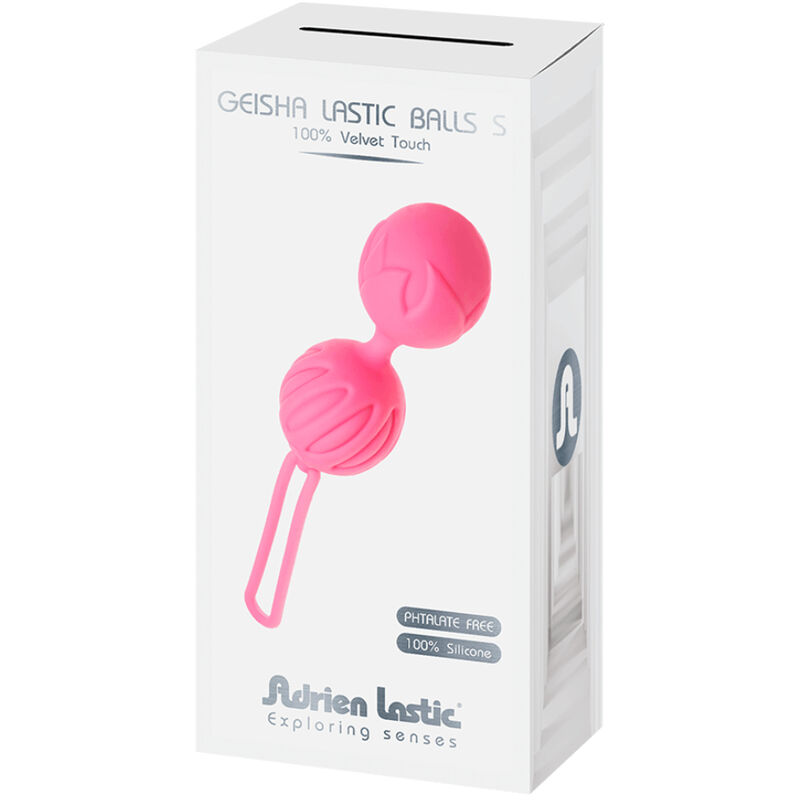 ADRIEN LASTIC – GEISHA LASTIC SILICONE BALLS SIZE S PINK