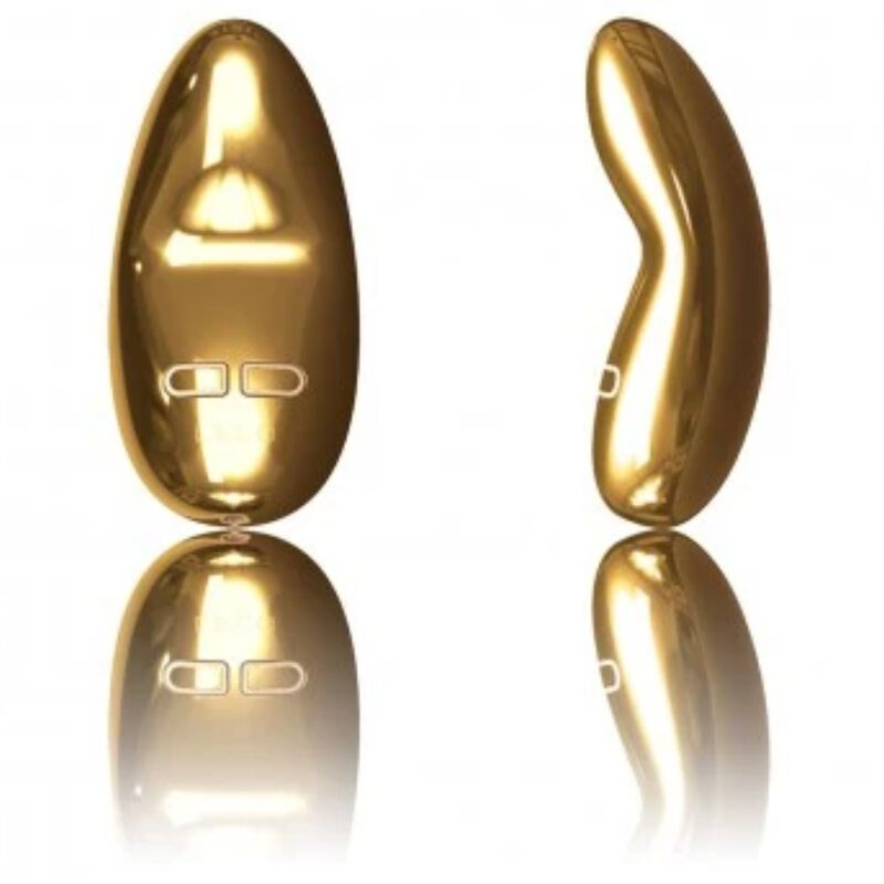LELO – YVA MASTURBATOR WITH GOLD VIBRATION