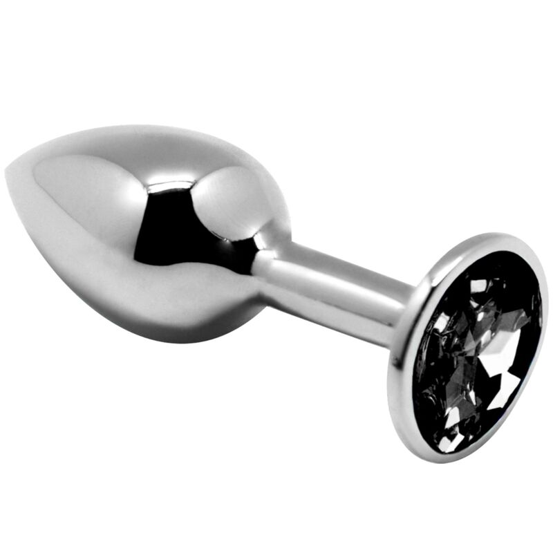 ALIVE – ANAL PLEASURE MINI PLUG METAL BLACK SIZE M