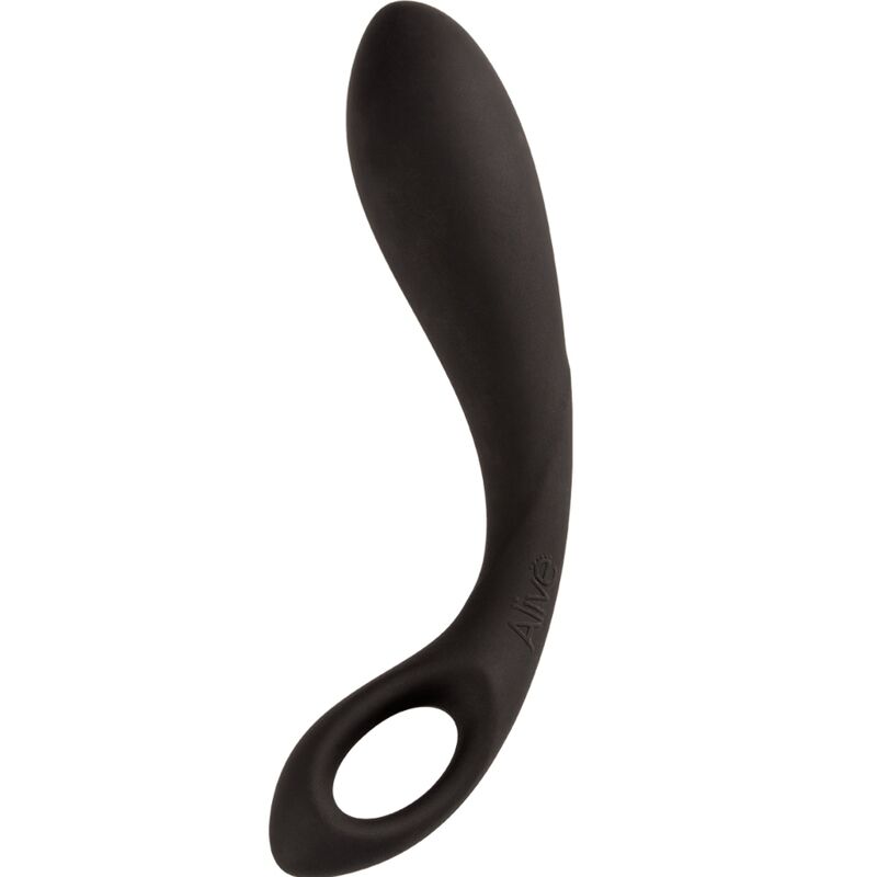 ALIVE – BLACK HEART ANAL MASSAGER 15 CM