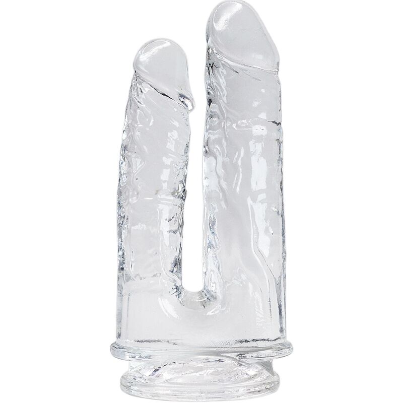 ALIVE – IMPERIUM DOUBLE REALISTIC PENIS TRANSPARENT 12/14 CM