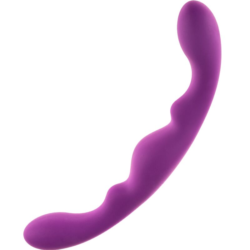 ALIVE – LUNA DILDO DOUBLE PENETRATION VIOLET SILICONE 25 CM