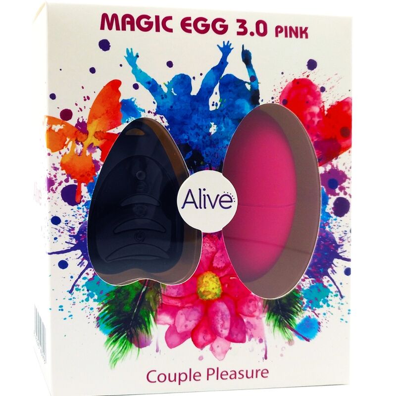 ALIVE – MAGIC EGG 3.0 VIBRATING EGG REMOTE CONTROL PINK