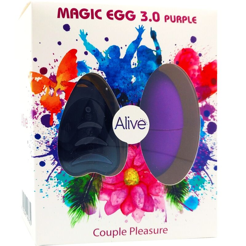 ALIVE – MAGIC EGG 3.0 VIBRATING EGG REMOTE CONTROL VIOLET