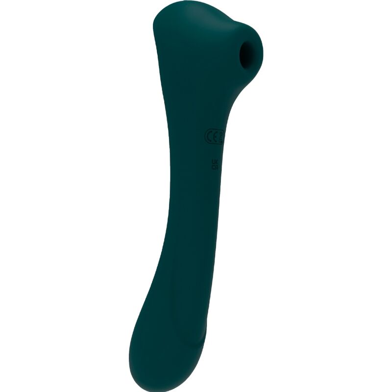 ALIVE – QUIVER SUCTION  VIBRATOR GREEN