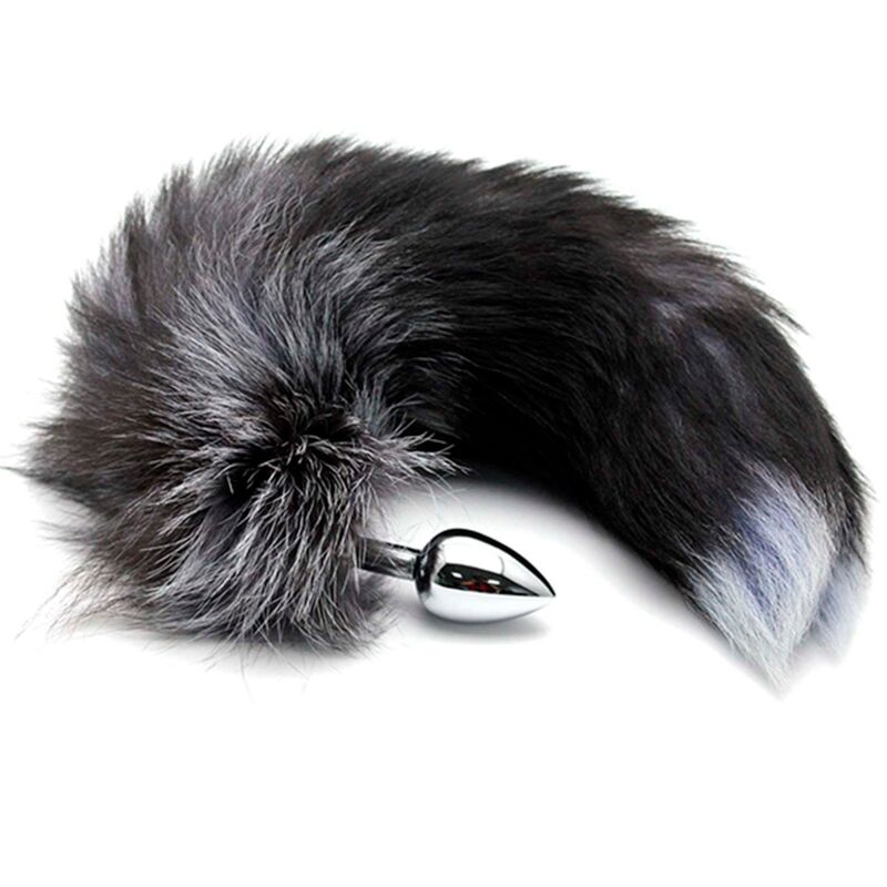 ALIVE – ANAL PLEASURE PLUG METAL FOX TAIL SIZE L