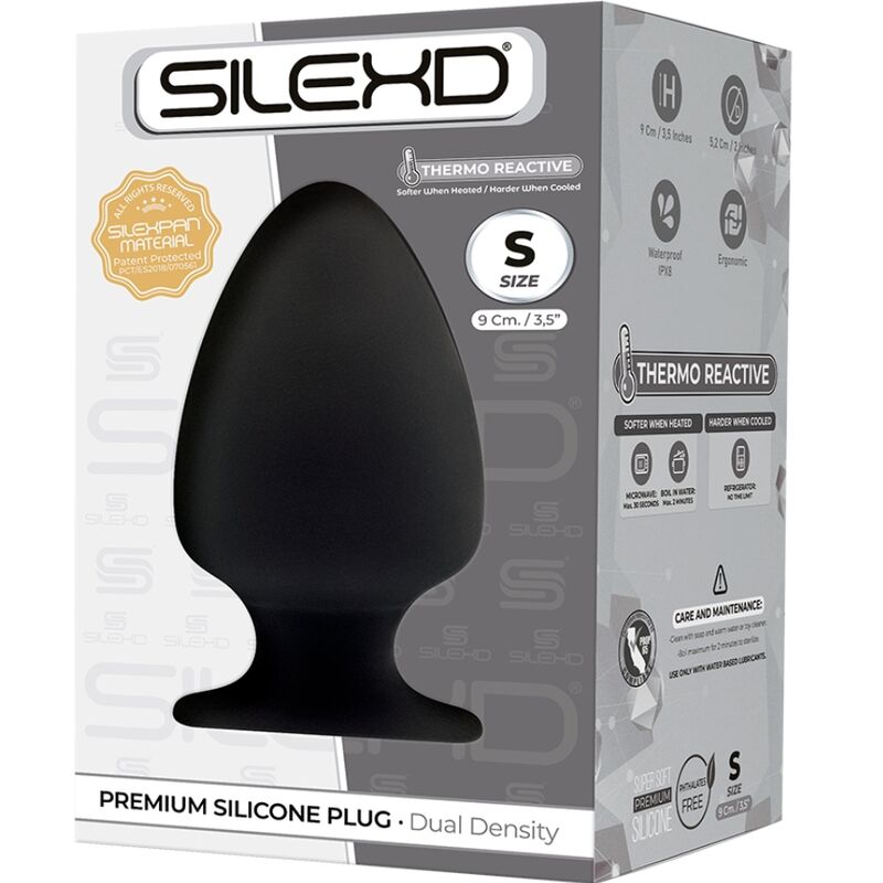 SILEXD – MODEL 1 ANAL PLUG PREMIUM SILEXPAN SILICONE PREMIUM THERMOREACTIVE SIZE S