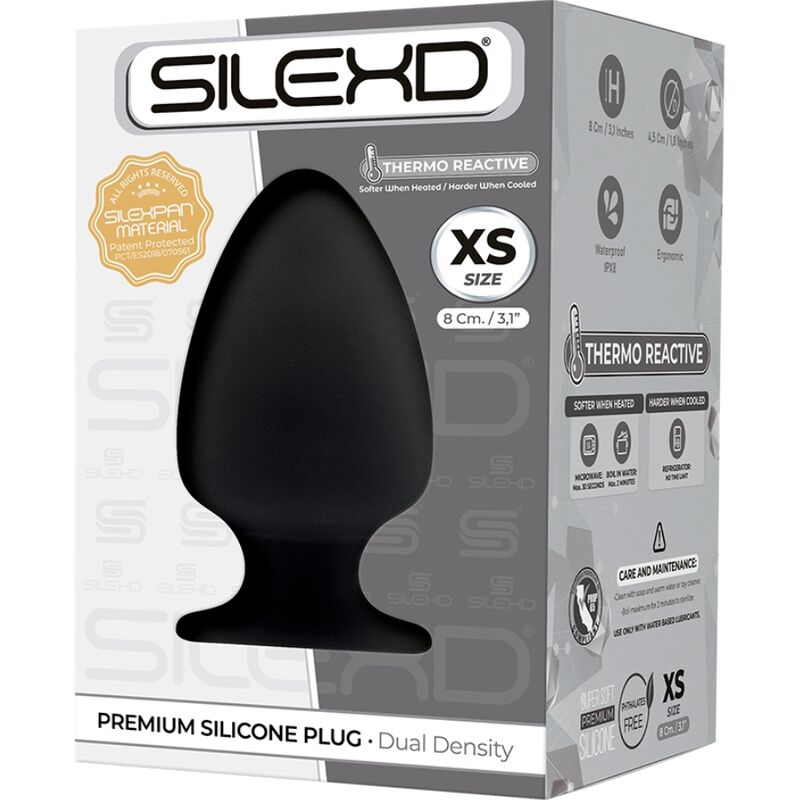 SILEXD – MODEL 1 ANAL PLUG PREMIUM SILEXPAN SILICONE PREMIUM THERMOREACTIVE SIZE XS