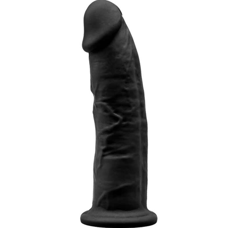 SILEXD – MODEL 2 REALISTIC PENIS PREMIUM SILEXPAN SILICONE BLACK 15 CM