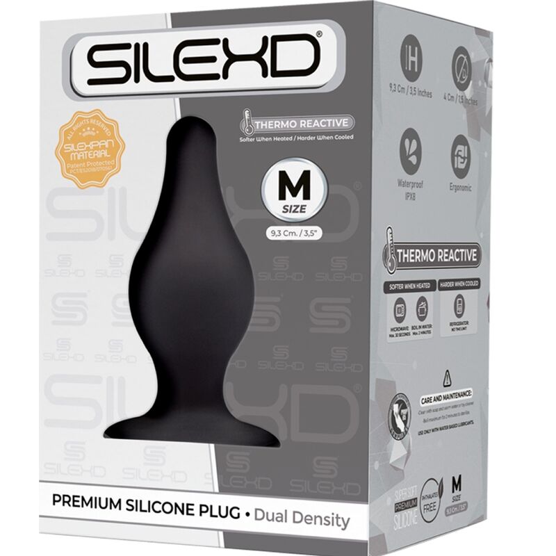 SILEXD – MODEL 2 ANAL PLUG PREMIUM SILEXPAN SILICONE PREMIUM THERMOREACTIVE SIZE M