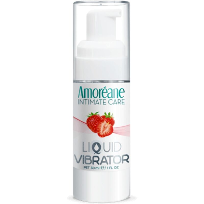 AMOREANE – VIBRATING LIQUID STRAWBERRY 30 ML