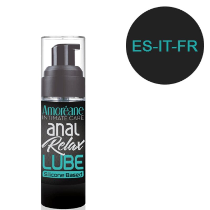 AMOREANE – SILICONE-BASED ANAL LUBRICANT 30 ML ES/IT/FR