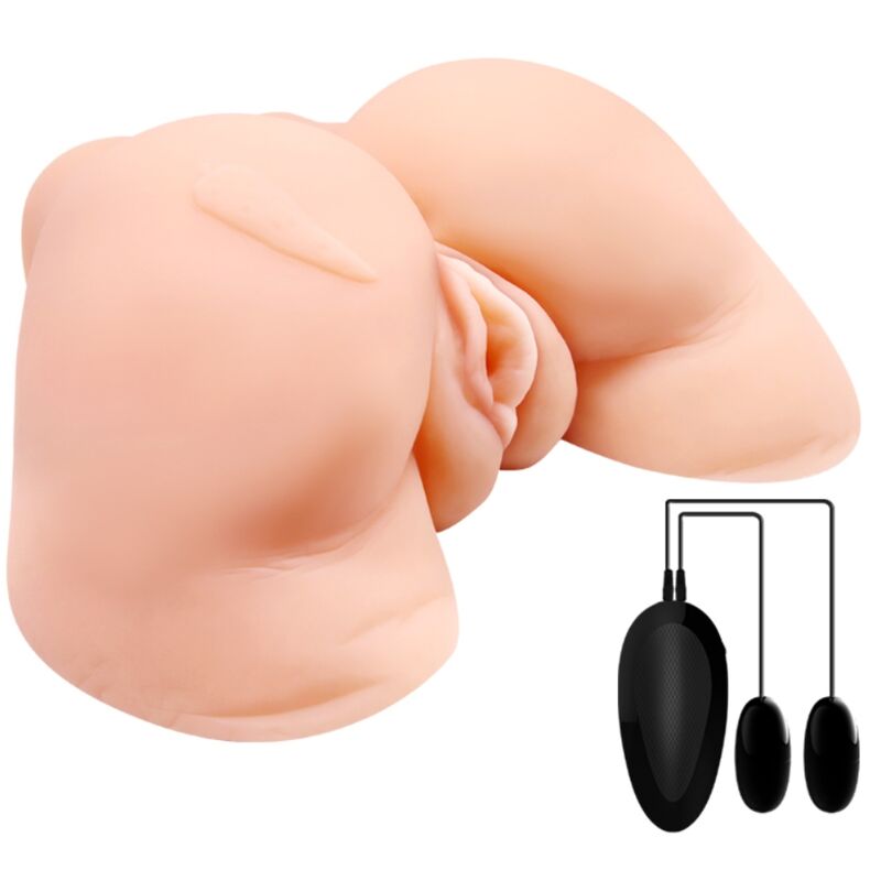 CRAZY BULL – VAGINA AND ANUS WITH REALISTIC MESH WITH VIBRATION