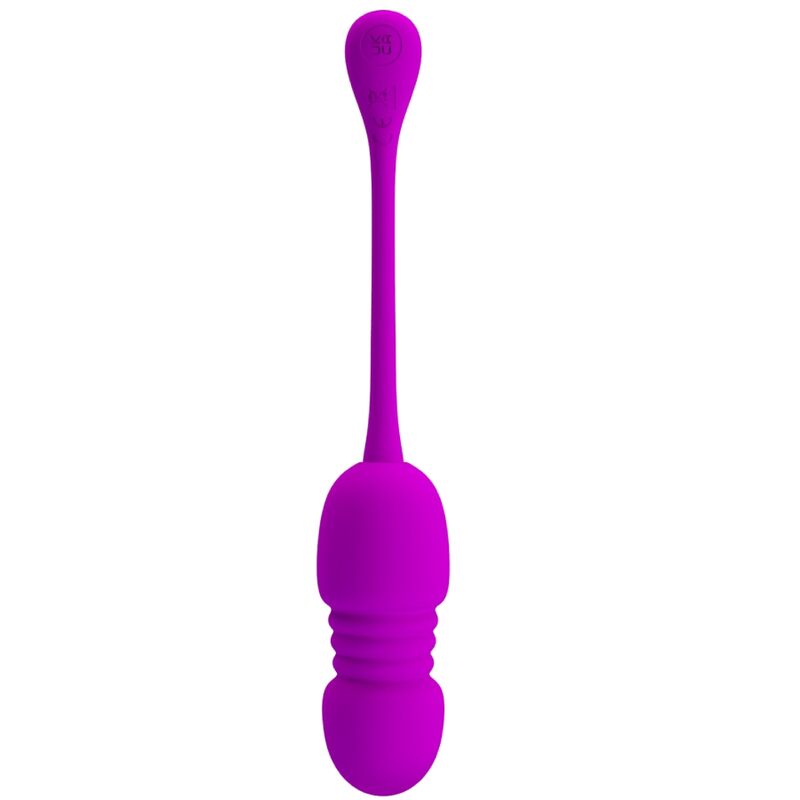 PRETTY LOVE – CALLIE PURPLE RECHARGEABLE VIBRATING EGG