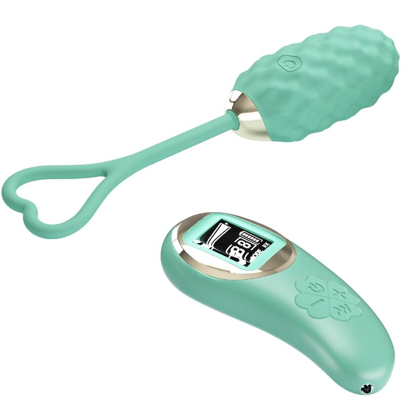 PRETTY LOVE – VIVIAN GREEN REMOTE CONTROL VIBRATING EGG
